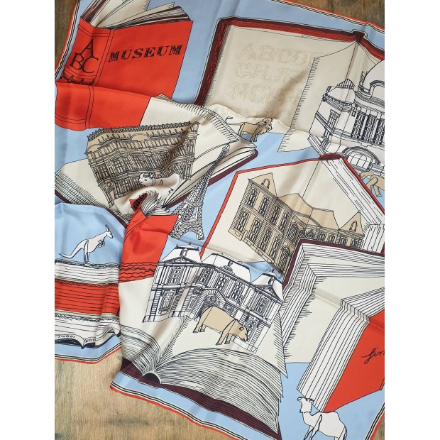 Inoui Editions šilko skara MUSEUM RED